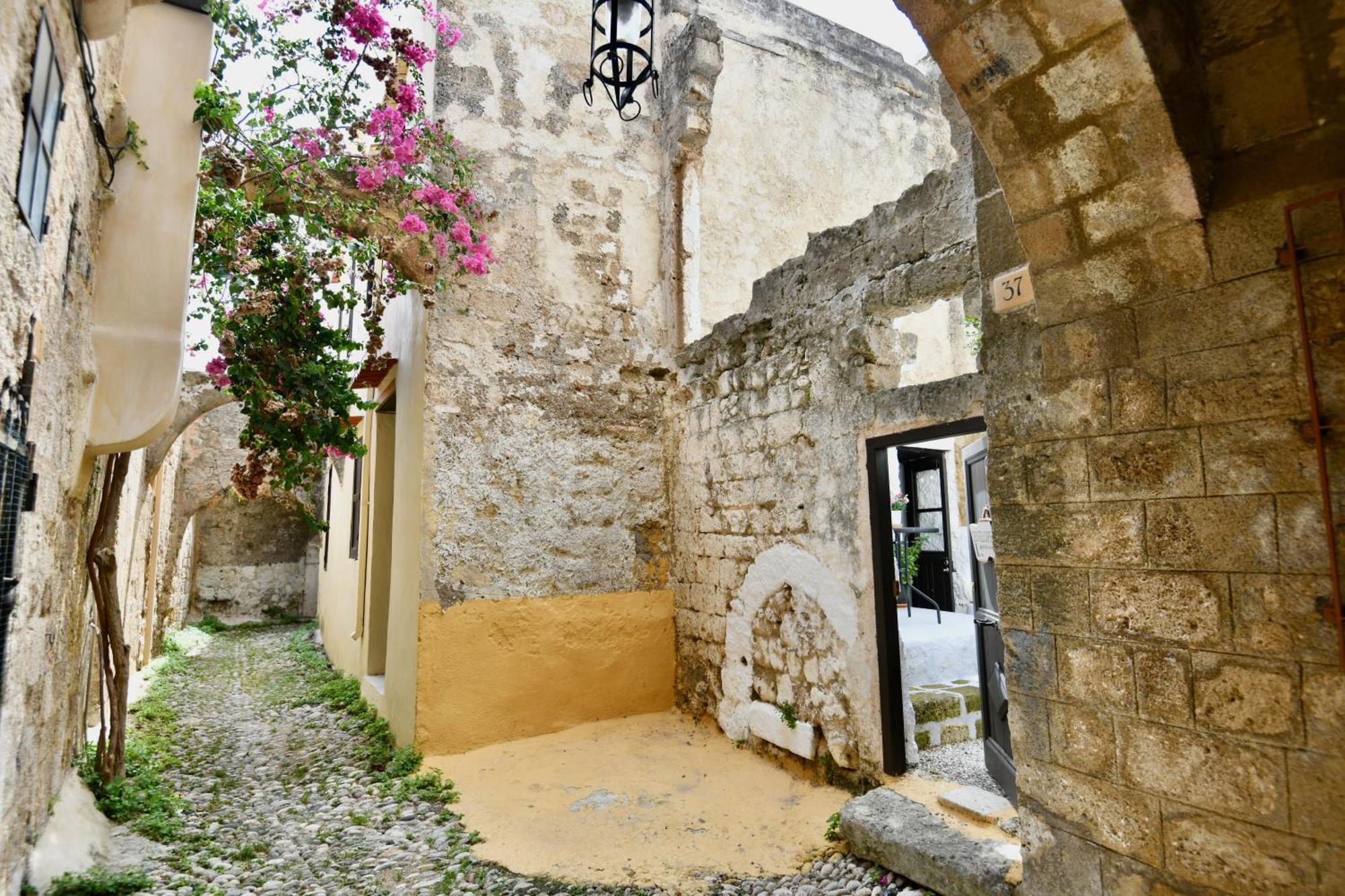 Penelope Garden House Old Town Apartment Rhodes City Bagian luar foto